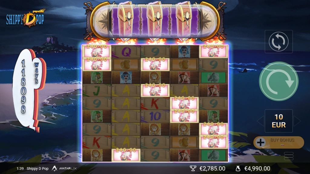 Shippy D Pop - Expanding Reels in Free Spins