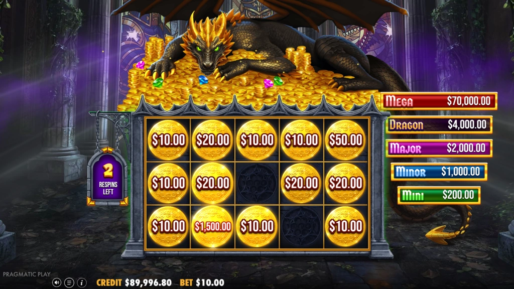 Sleeping Dragon Ultra Dark Hold and Win