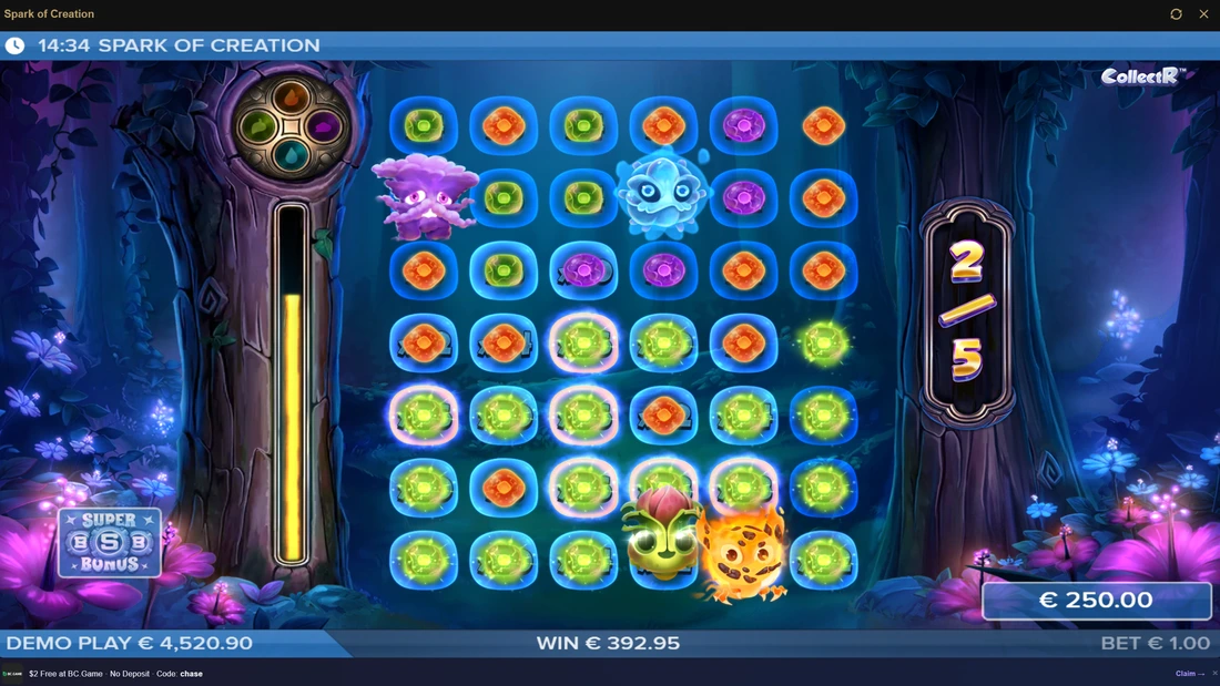 Spark of Creation Super Bonus