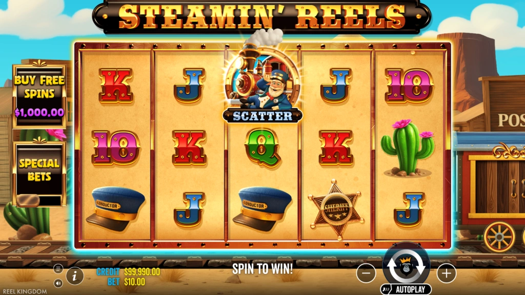 Steamin Reels - Base Game