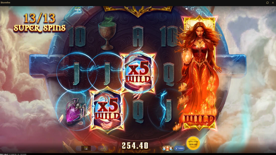 Stormfire Super Free Spins