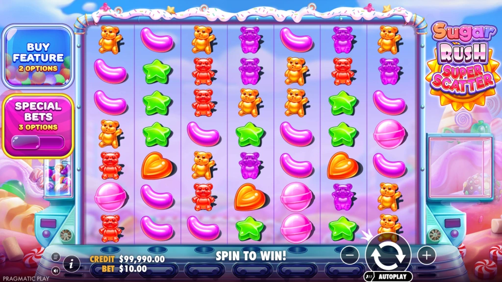 Sugar Rush Super Scatter - Base Game