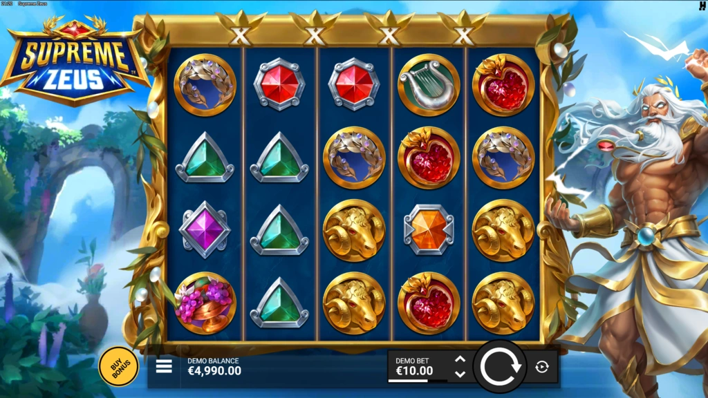 Supreme Zeus Base Game