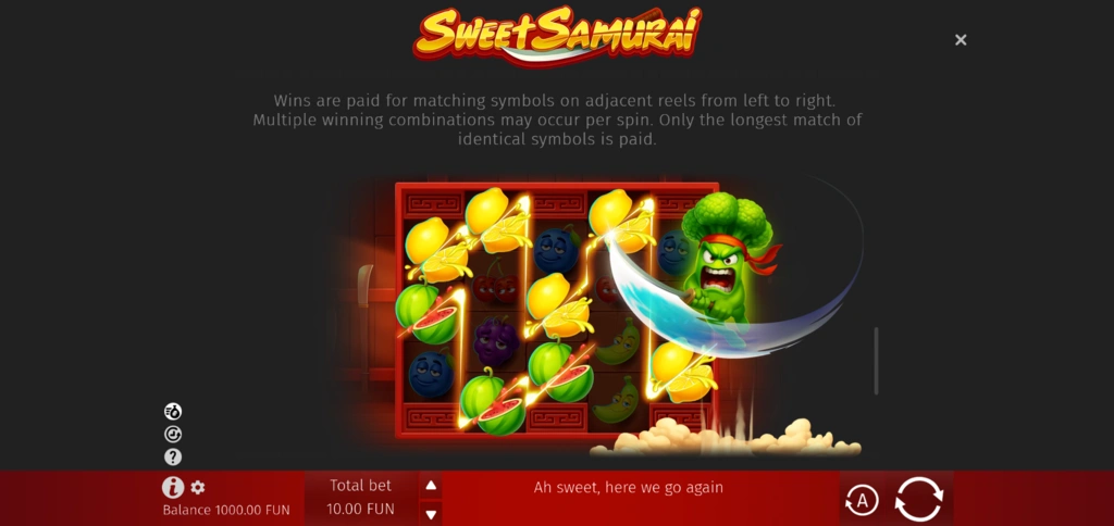 Sweet Samurai Slice