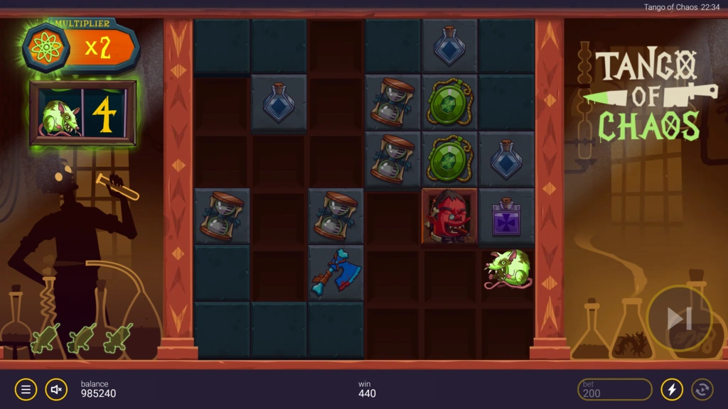 Tango of Chaos - Free Spins