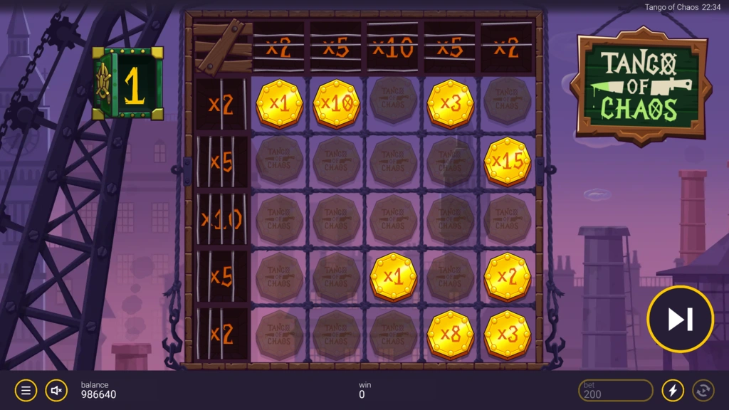 Tango of Chaos - Hold and Win