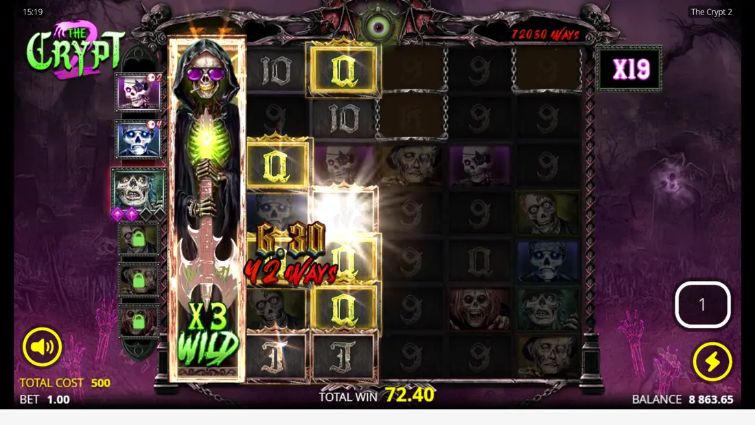 The Crypt 2 Entombed Spins