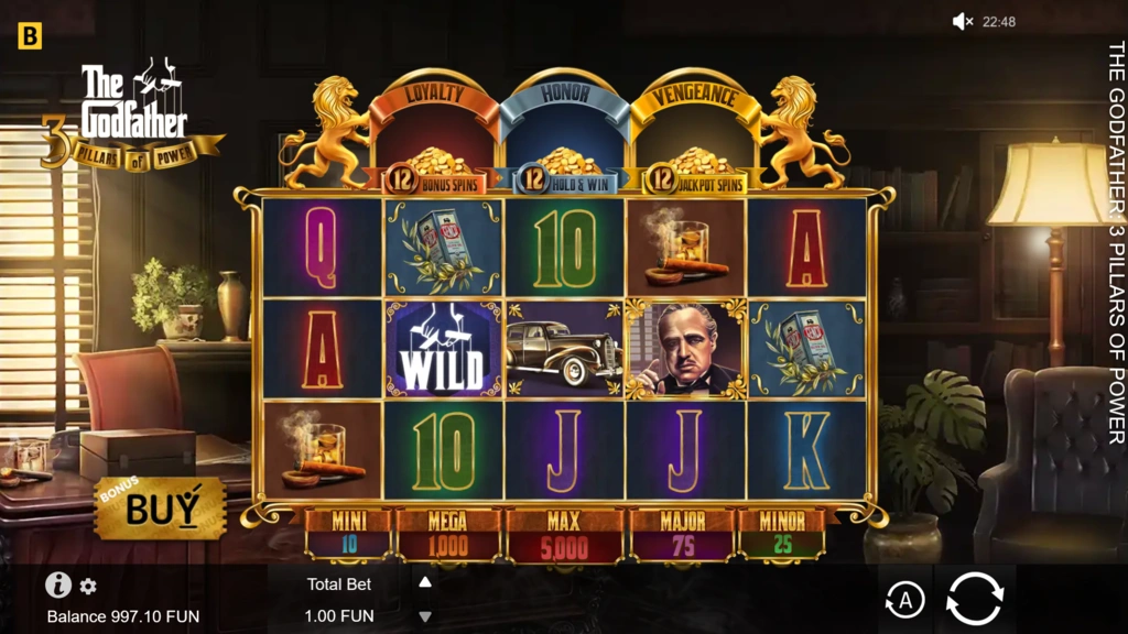 The Godfather 3 Pillars of Power Base Game