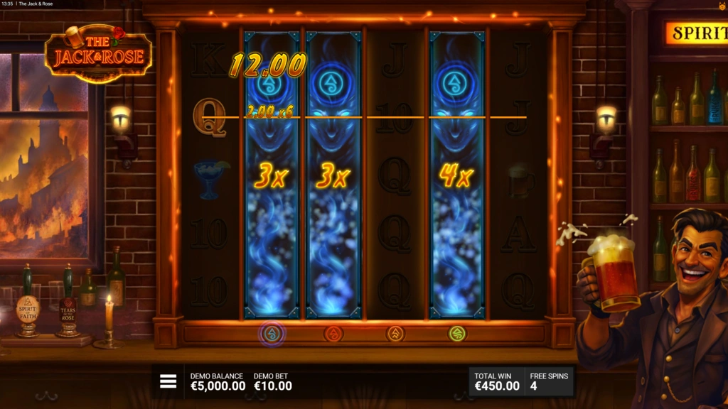 The Jack and Rose - Last Orders Free Spins