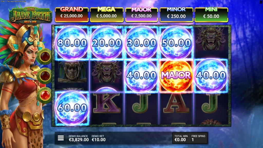 The Jade Path Hold and Win Free Spins