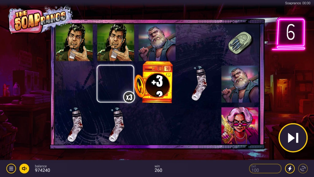 The Soapranos - Super Free Spins