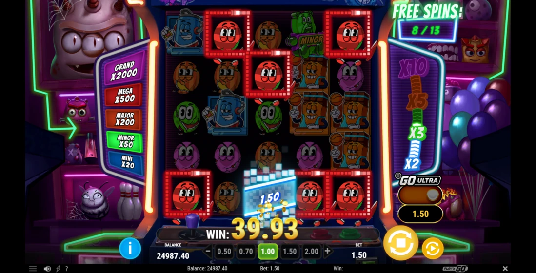 Treats of Terror II Free Spins