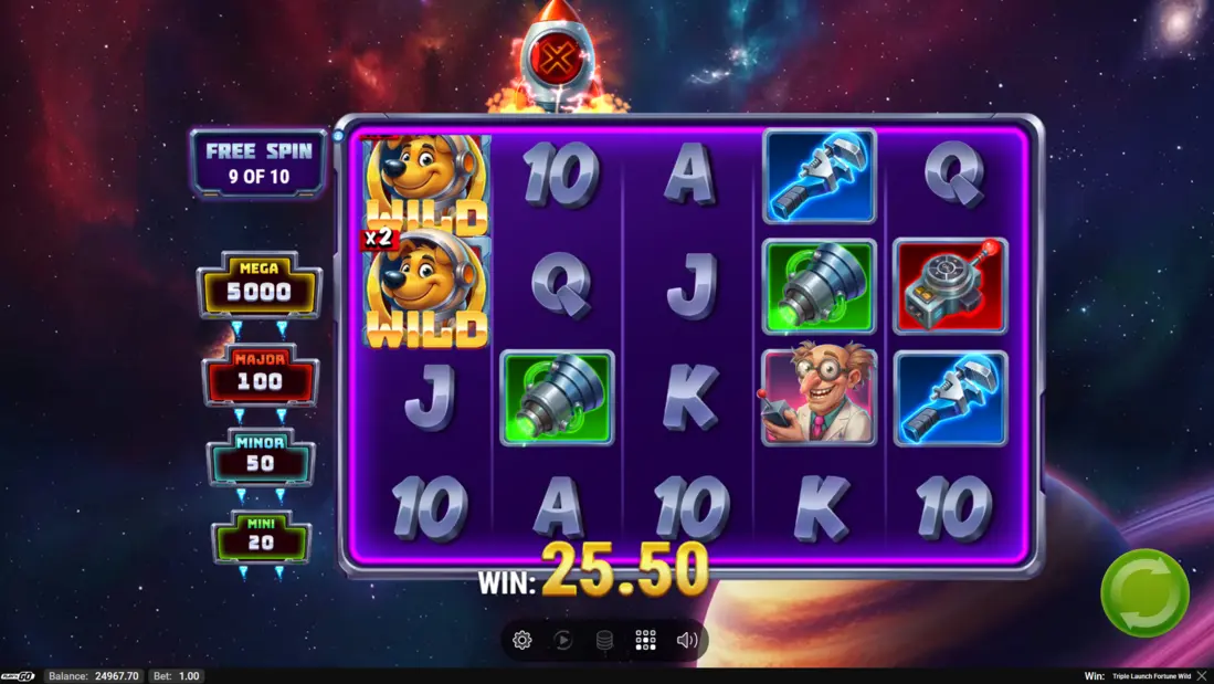 Triple Launch Fortune Wild Multiplier Wild