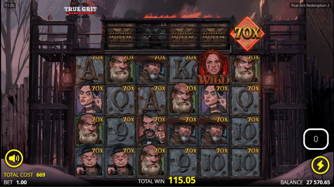True Grit Redemption 2 Redemption Spins