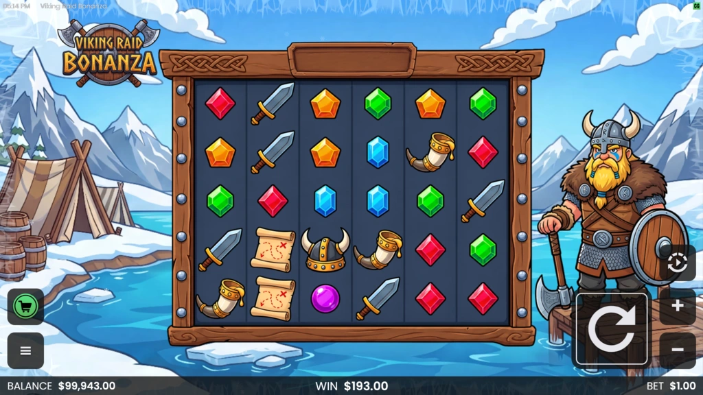 Viking Raid Bonanza Base Game