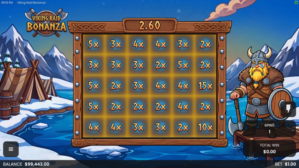 Viking Raid Bonanza Multiplier