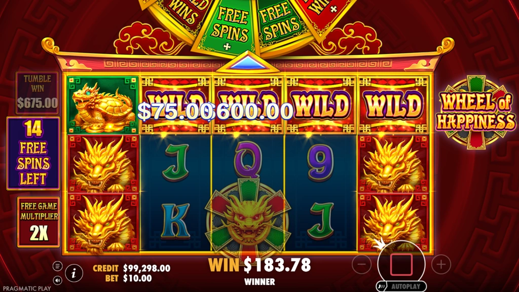 Wheel of Happiness - Free Spins