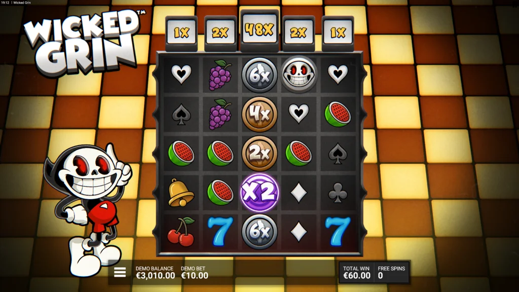 Wicked Grin Free Spins