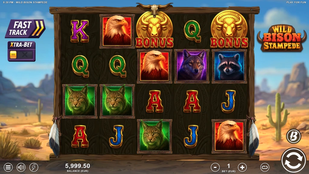 Wild Bison Stampede Base Game