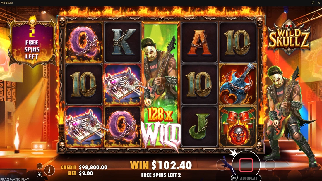Wild Skullz Super Free Spins