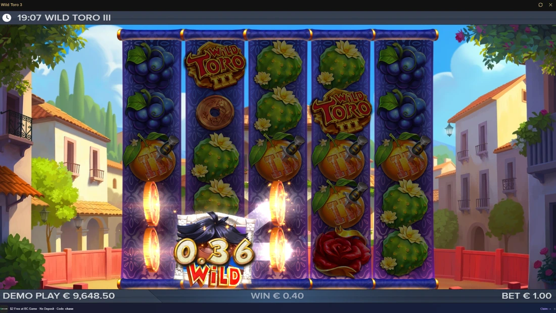  Wild Toro 3 Base Game