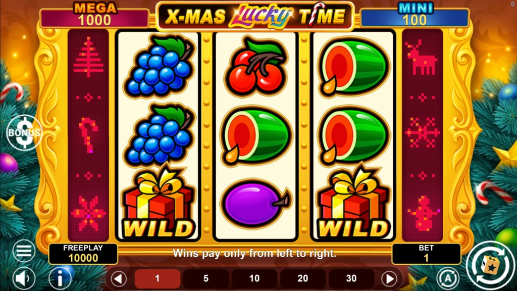 Xmas Lucky Time Hold and Win - Base Game
