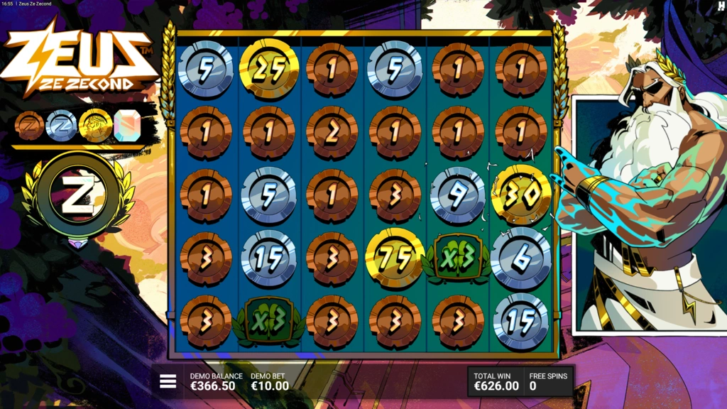 Zeus Ze Zecond - Godly Ascension Feature