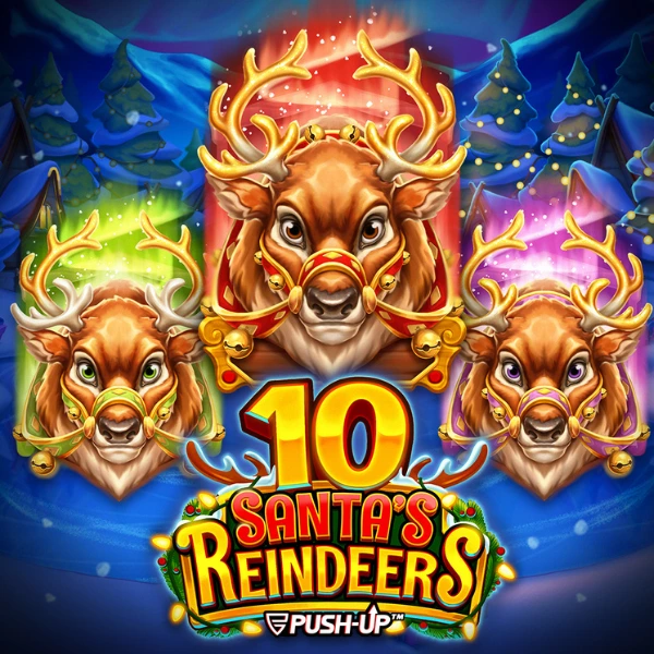 10 Santa's Reindeers logo