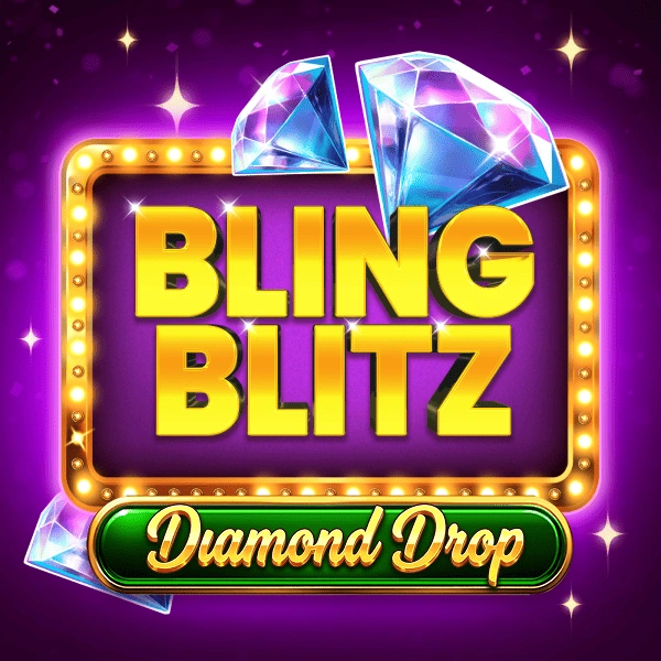 Bling Blitz Diamond Drop logo