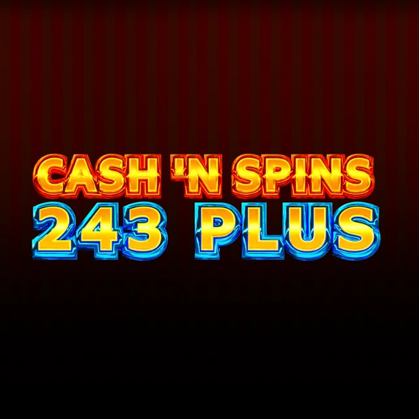 Cash'n Spins 243 Plus logo