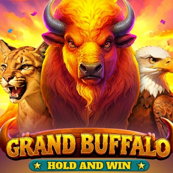 Grand Buffalo Hold and Win logo