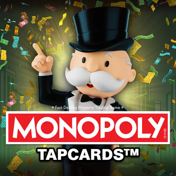 Monopoly Tapcards logo