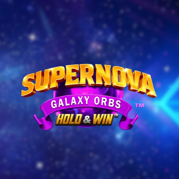 Supernova Galaxy Orbs Hold & Win logo